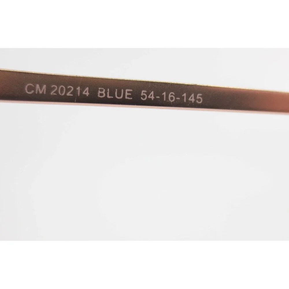Chelsea Morgan CM 20214 Blue Tortoise Rose Gold Cat Eye Eyeglasses Frames
